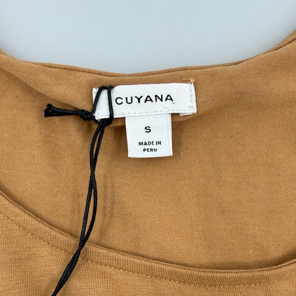Cuyana Brown Women's Tank Top - Picture 2 of 6